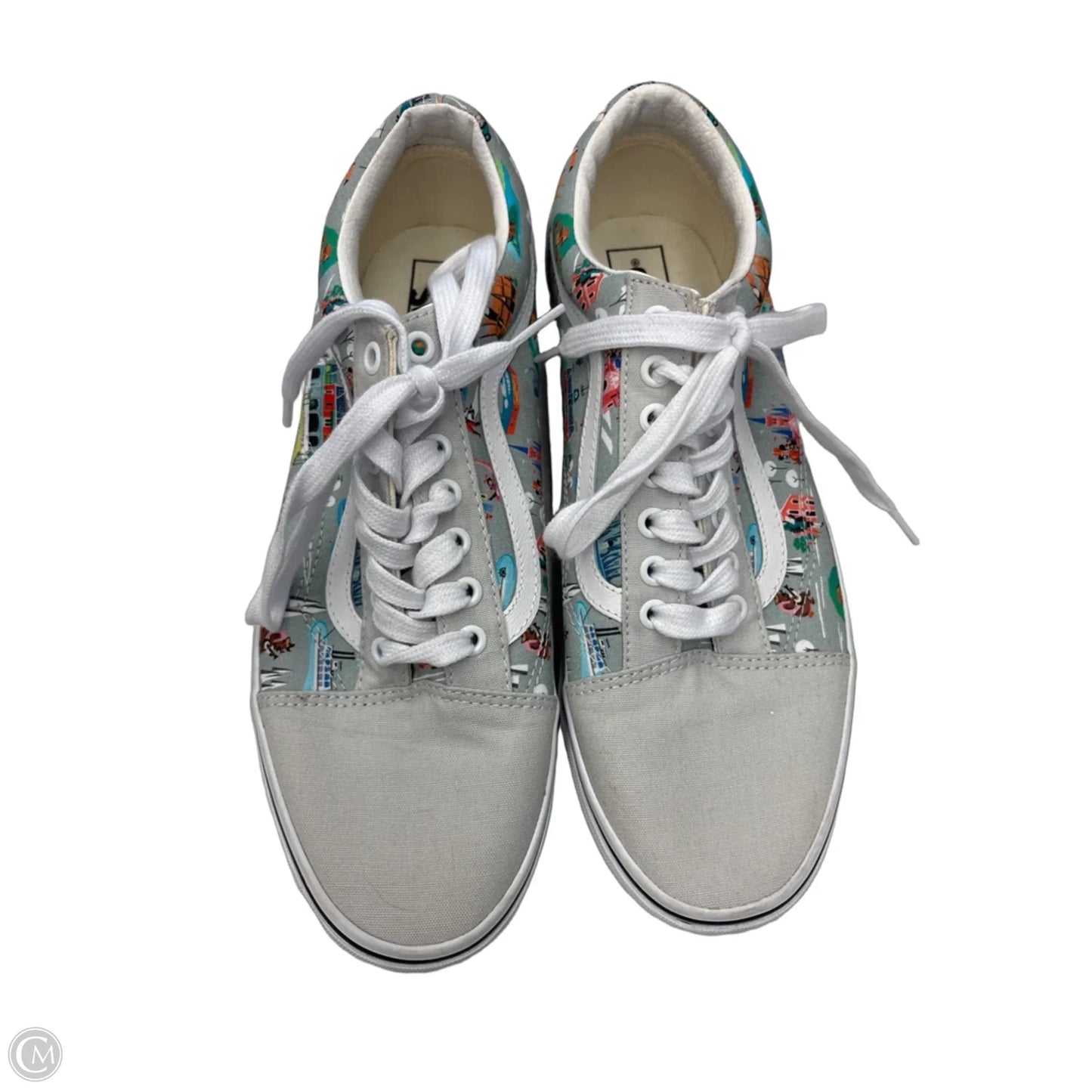 Shoes Sneakers By Vans In Grey, Size: 11.5