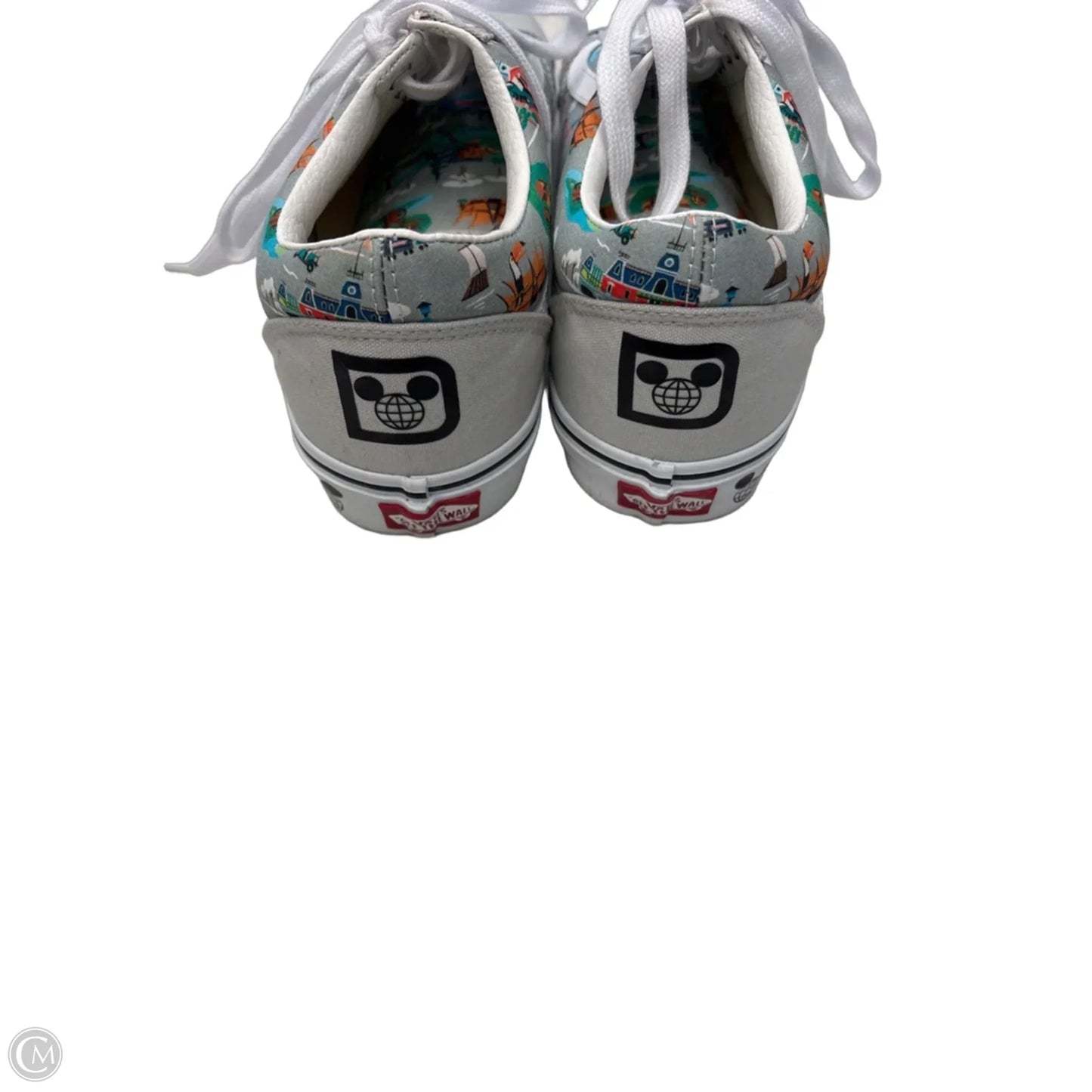 Shoes Sneakers By Vans In Grey, Size: 11.5