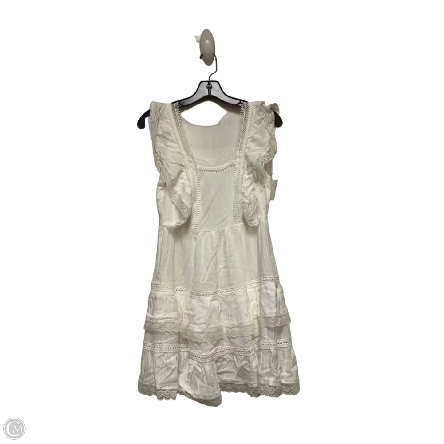 Dress Casual Short By Jun & Ivy In White, Size: S