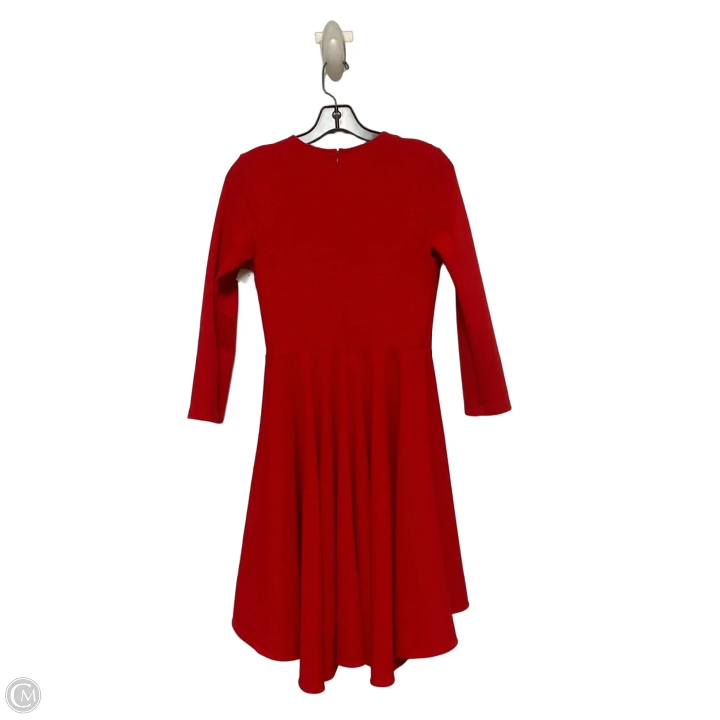 Dress Casual Short By Express In Red, Size: Xs
