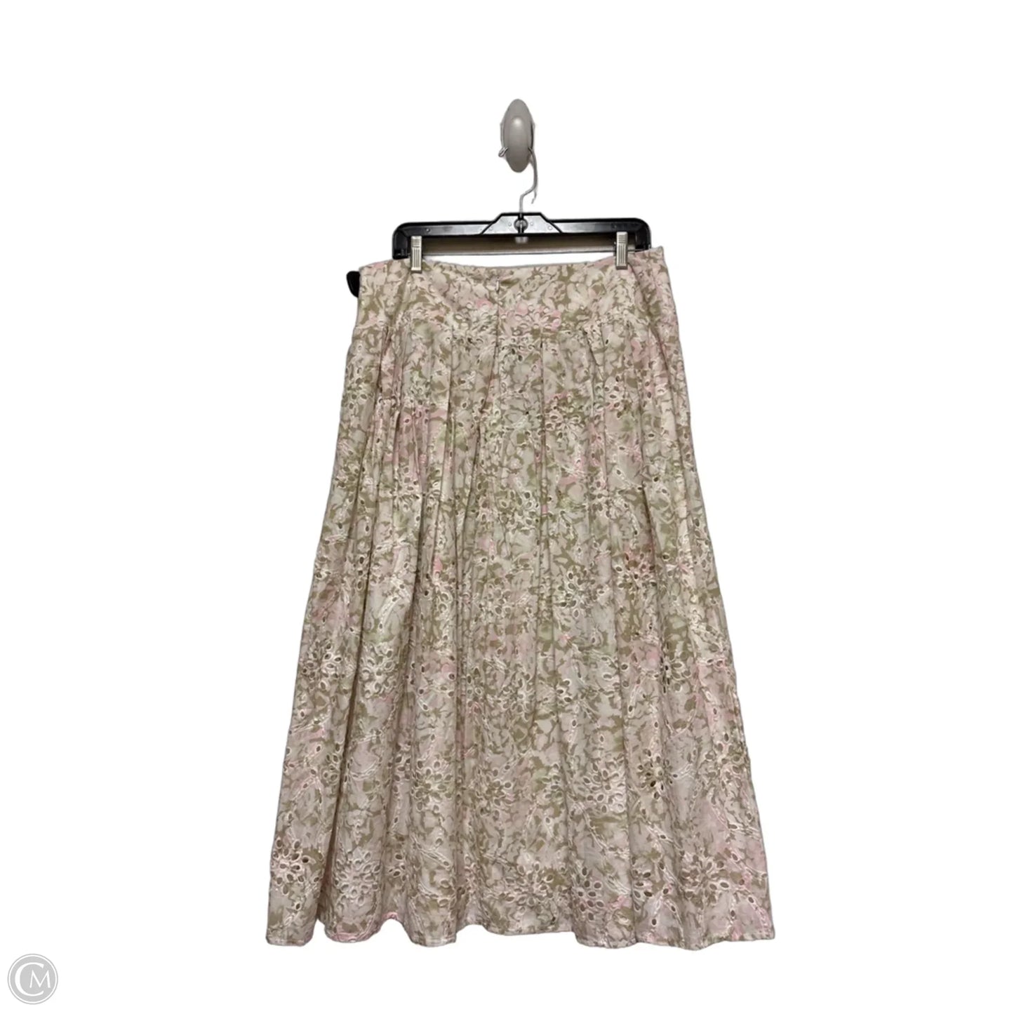 Skirt Midi By And Now This In Green & Pink, Size: 12