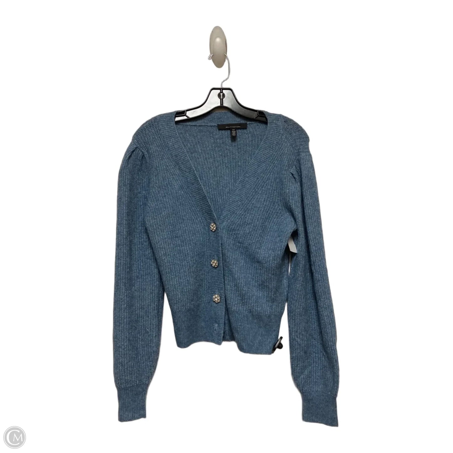 Sweater Cardigan By White House Black Market In Blue, Size: Xs