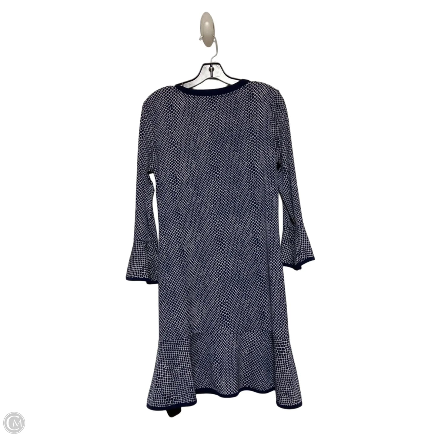 Dress Casual Short By Michael By Michael Kors In Blue & White, Size: L