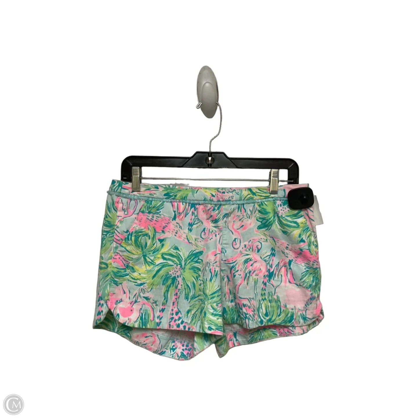 Shorts Designer By Lilly Pulitzer In Green & Pink, Size: 6