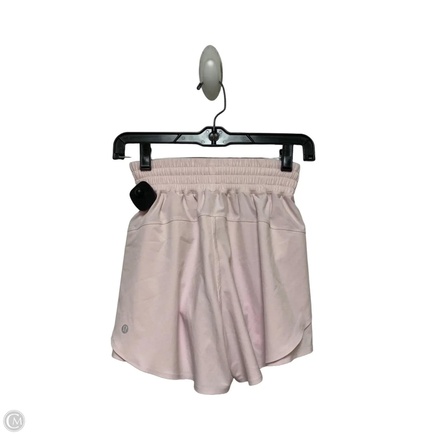 Athletic Shorts By Lululemon In Pink, Size: Xxs