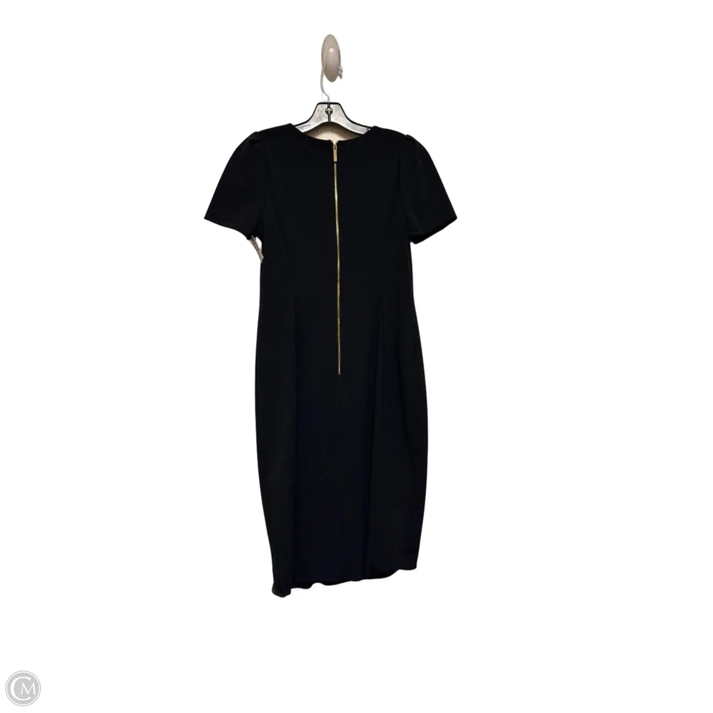 Dress Casual Midi By Calvin Klein In Black, Size: L