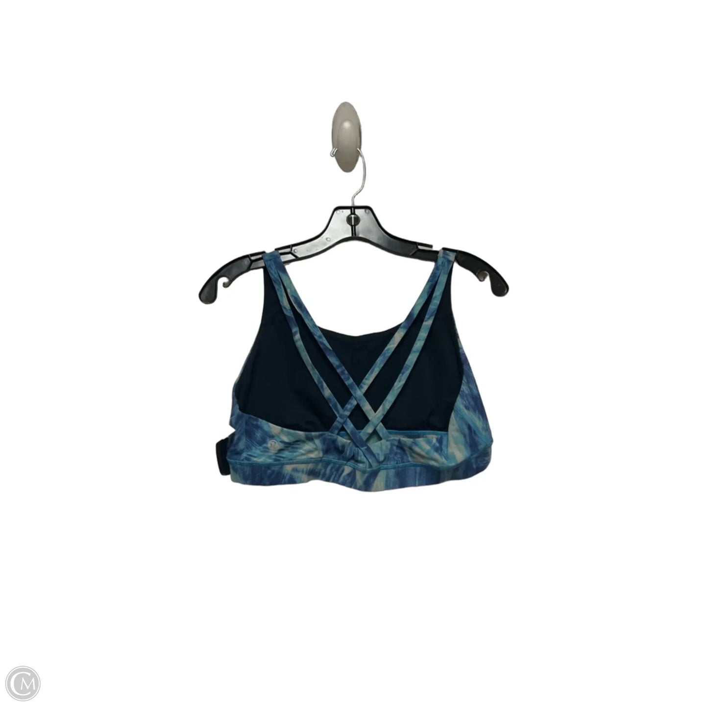 Athletic Bra By Lululemon In Blue, Size: 12