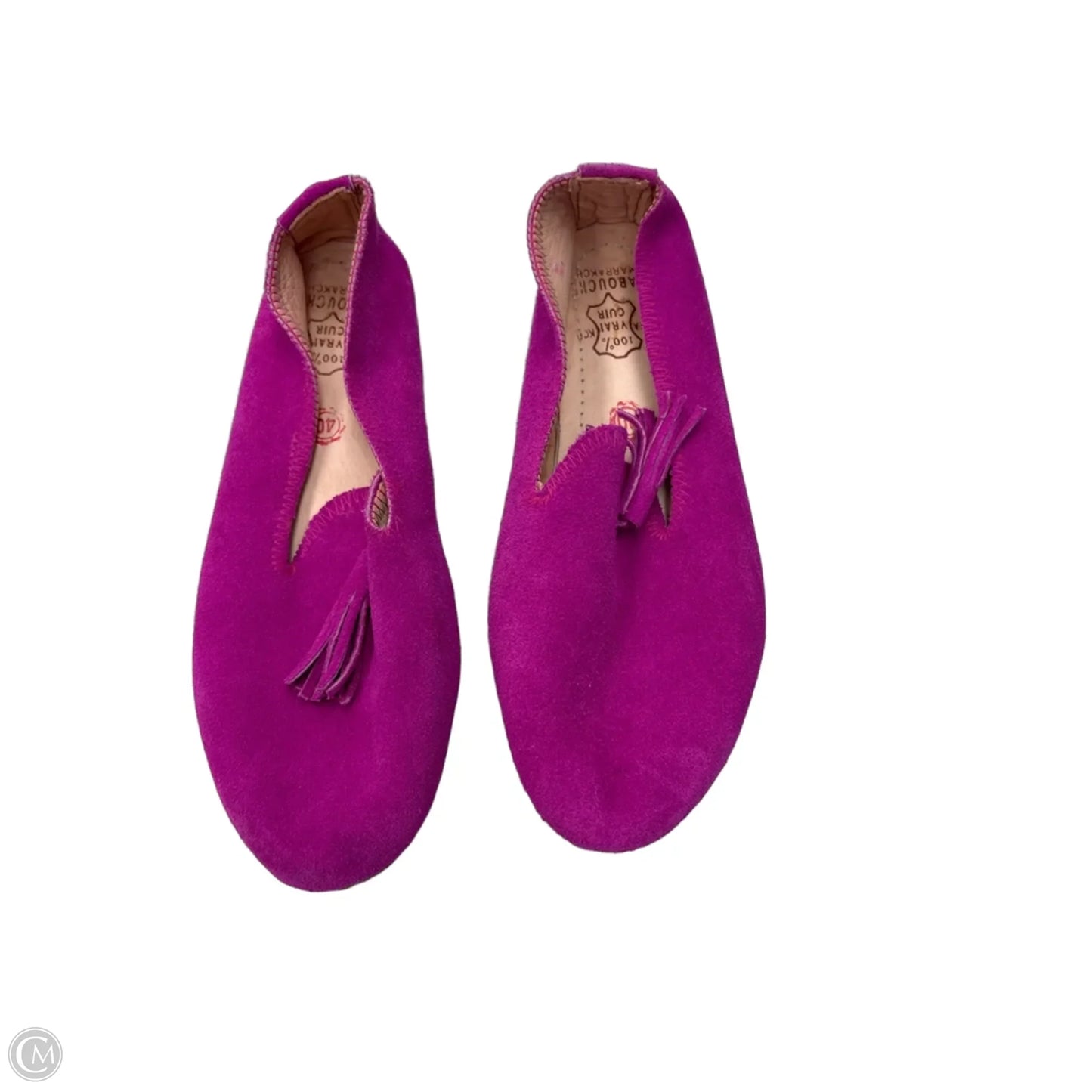 Shoes Flats By Clothes Mentor In Pink, Size: 9