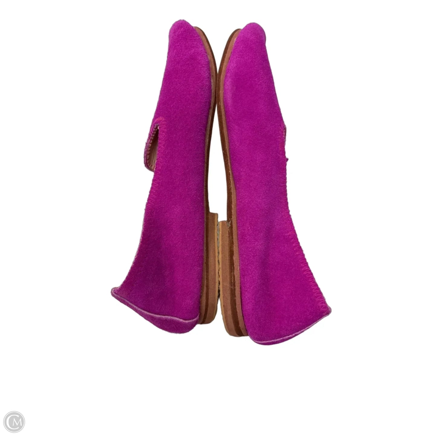 Shoes Flats By Clothes Mentor In Pink, Size: 9