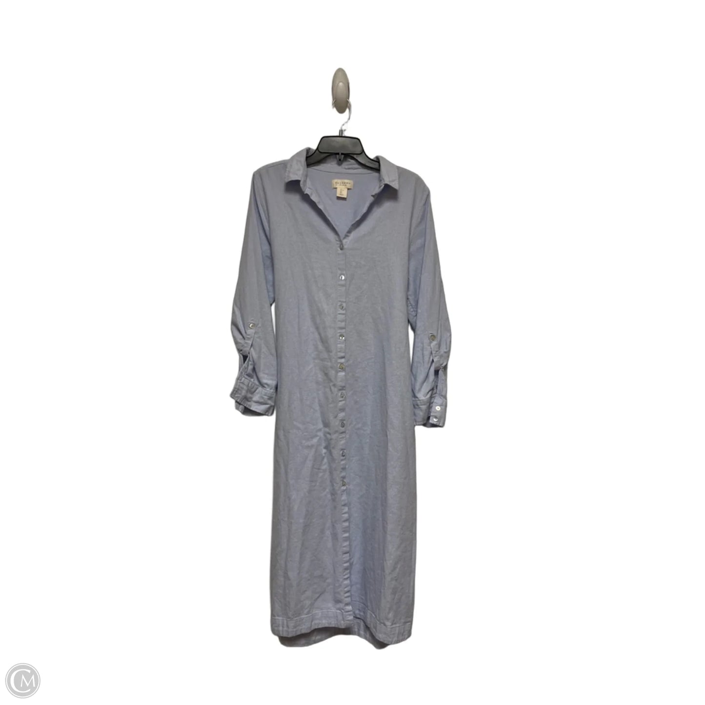 Dress Casual Midi By Calypso St Barth In Blue, Size: L