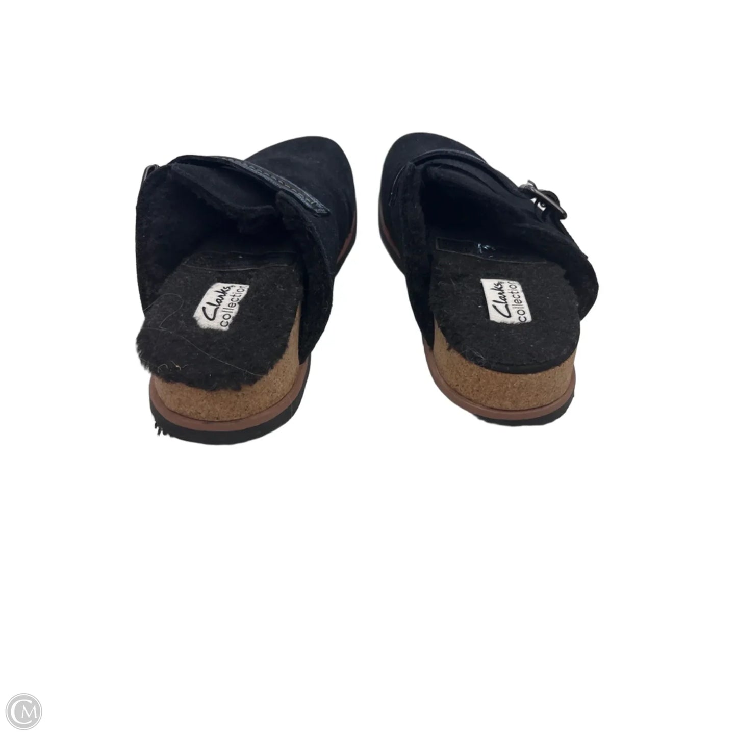 Shoes Flats By Clarks In Black, Size: 8.5