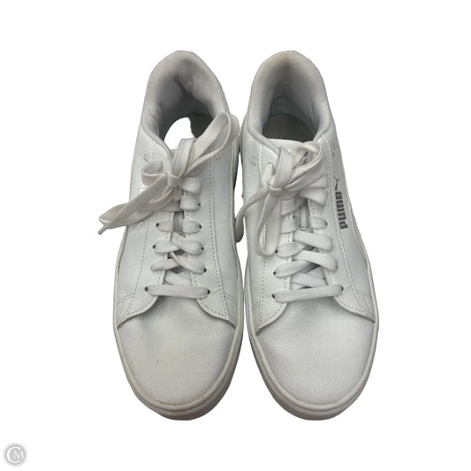 Shoes Sneakers By Puma In White, Size: 9