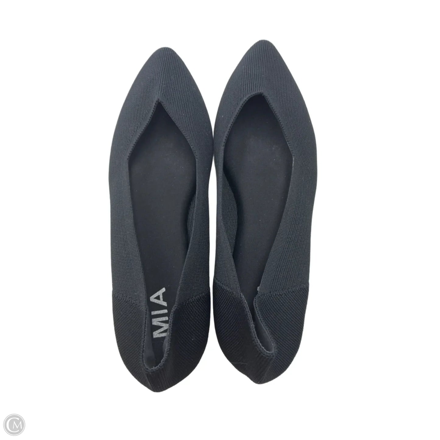 Shoes Flats By Mia In Black, Size: 8