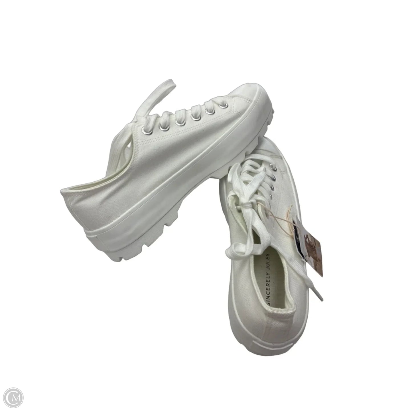 Shoes Sneakers By Sincerely Jules In White, Size: 9.5