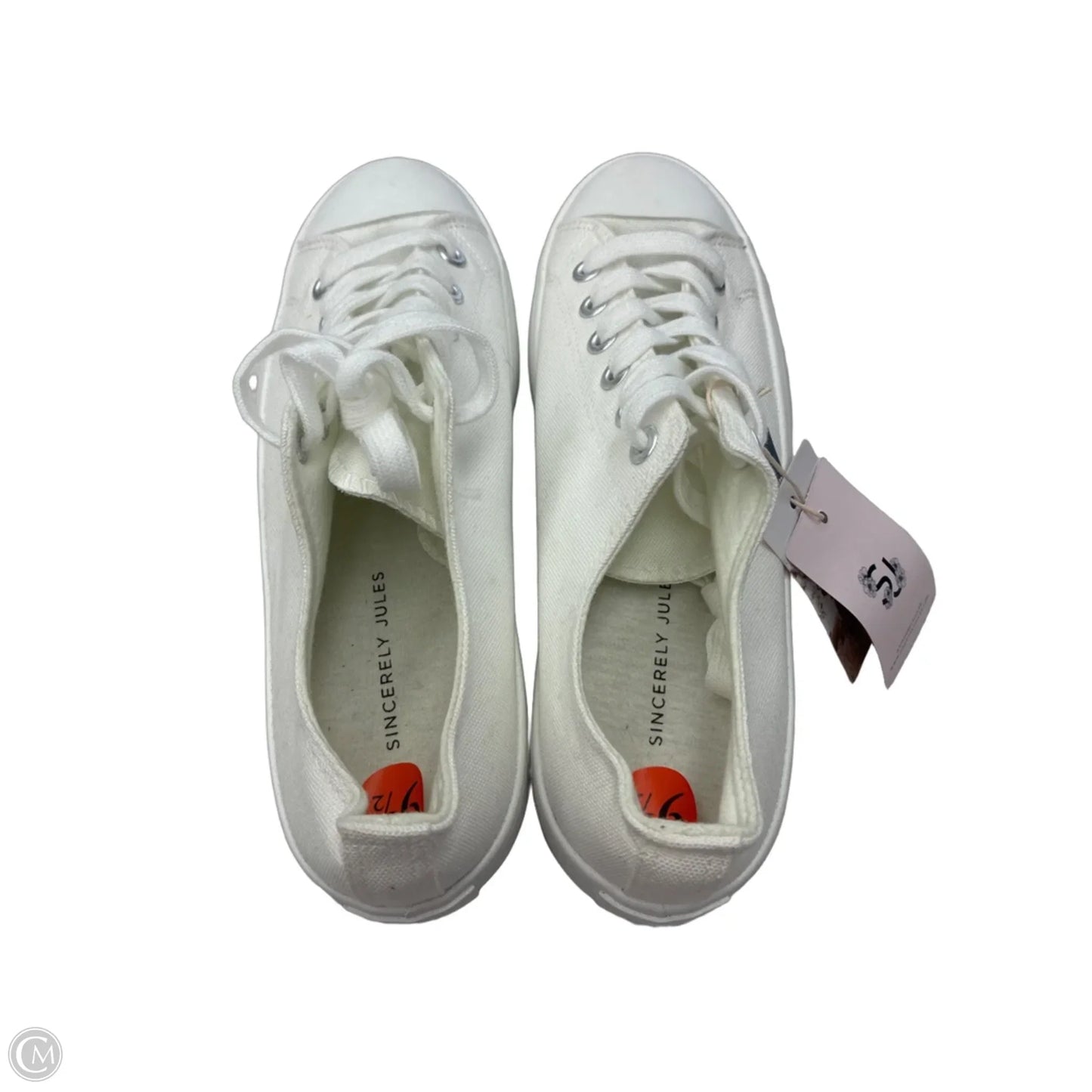 Shoes Sneakers By Sincerely Jules In White, Size: 9.5