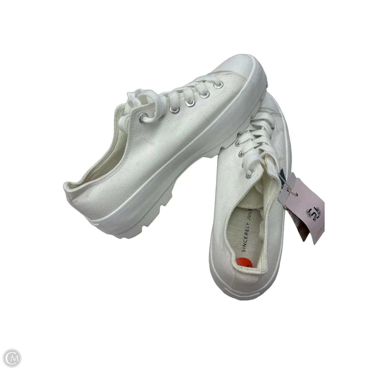 Shoes Sneakers By Sincerely Jules In White, Size: 9.5