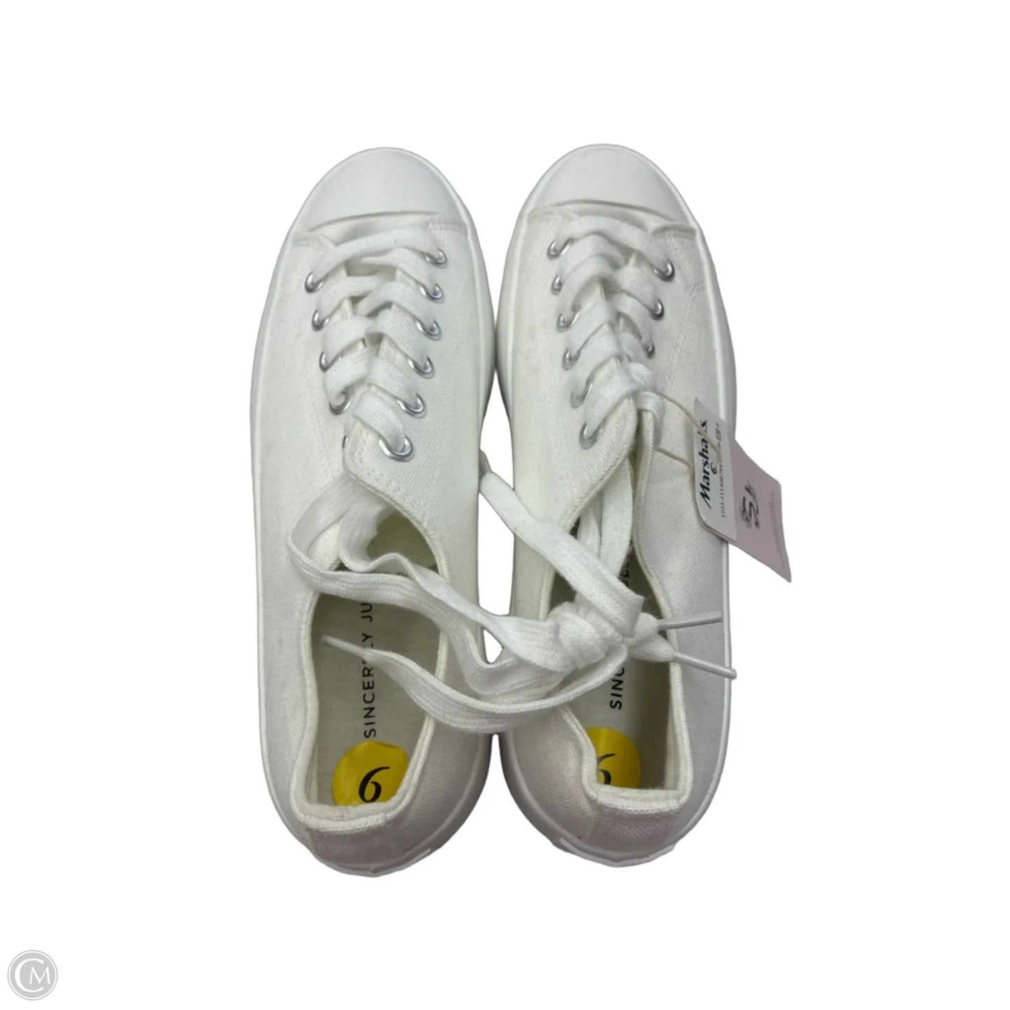 Shoes Sneakers By Sincerely Jules In White, Size: 9