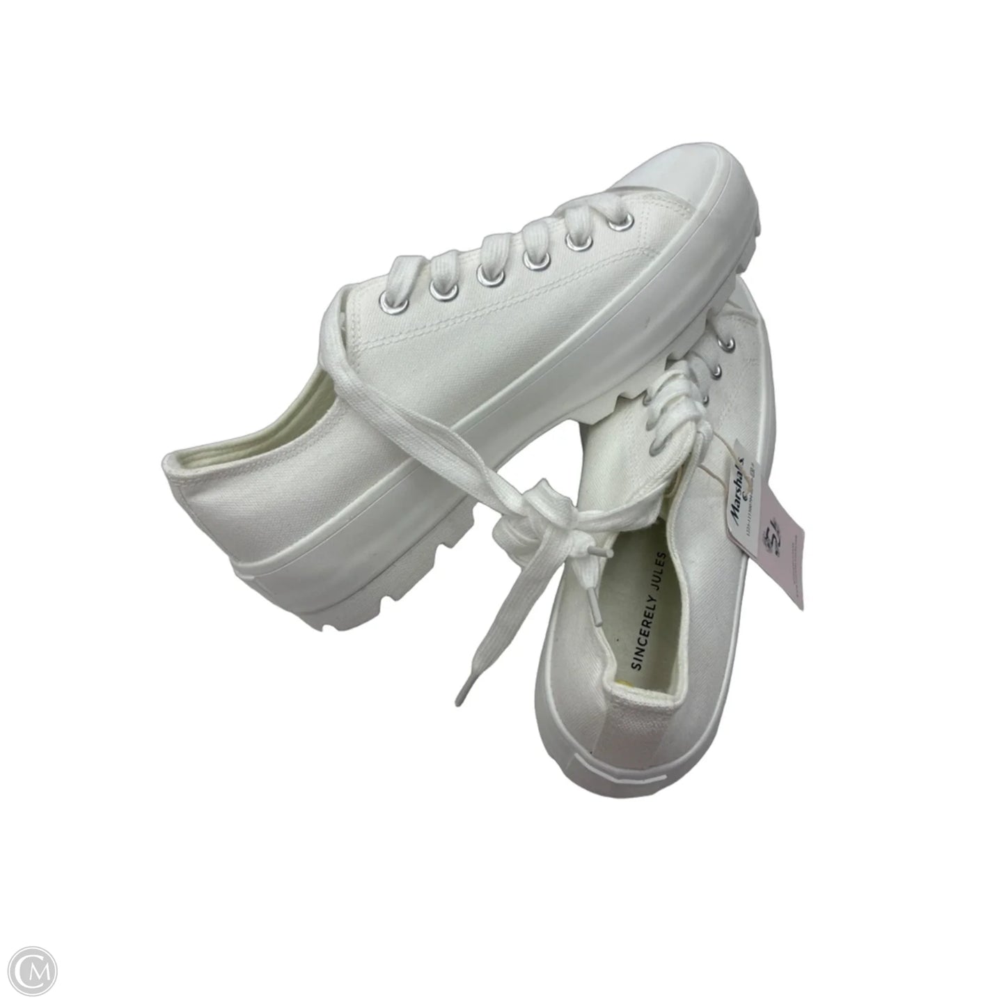 Shoes Sneakers By Sincerely Jules In White, Size: 9