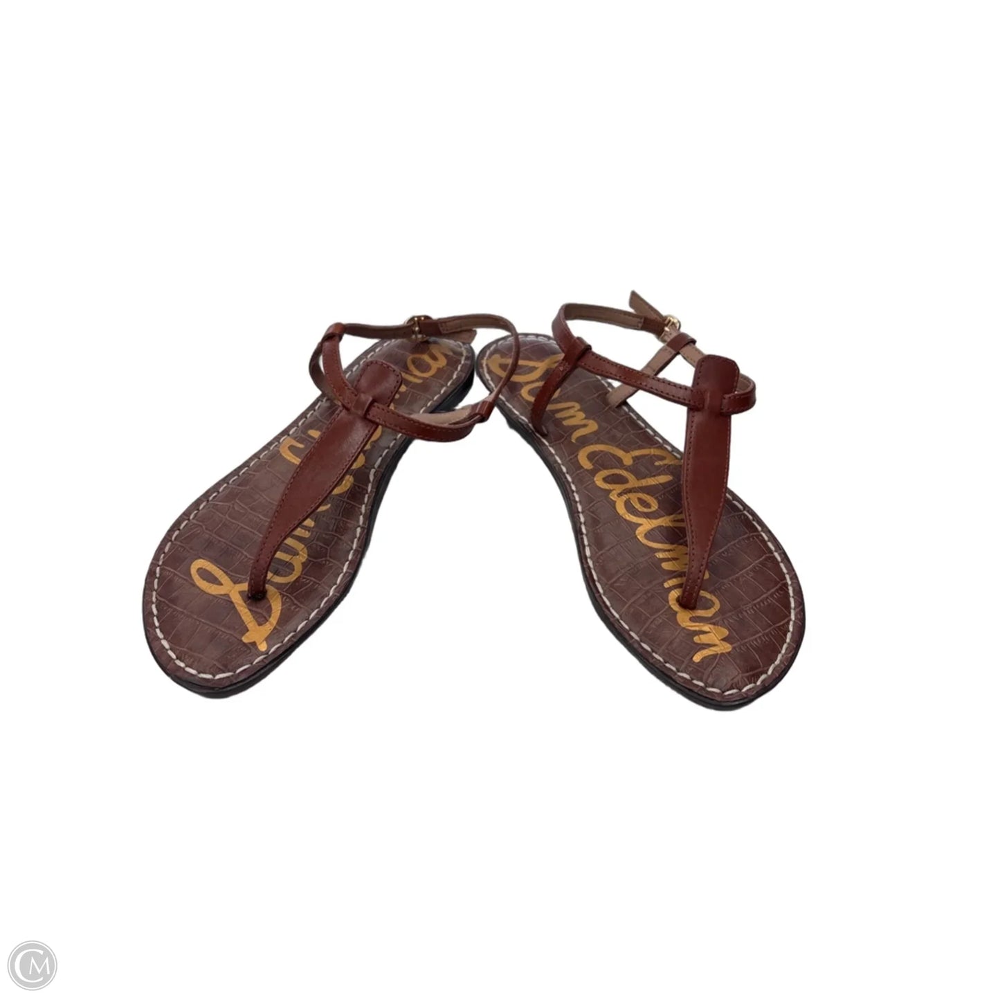 Sandals Flats By Sam Edelman In Brown, Size: 6