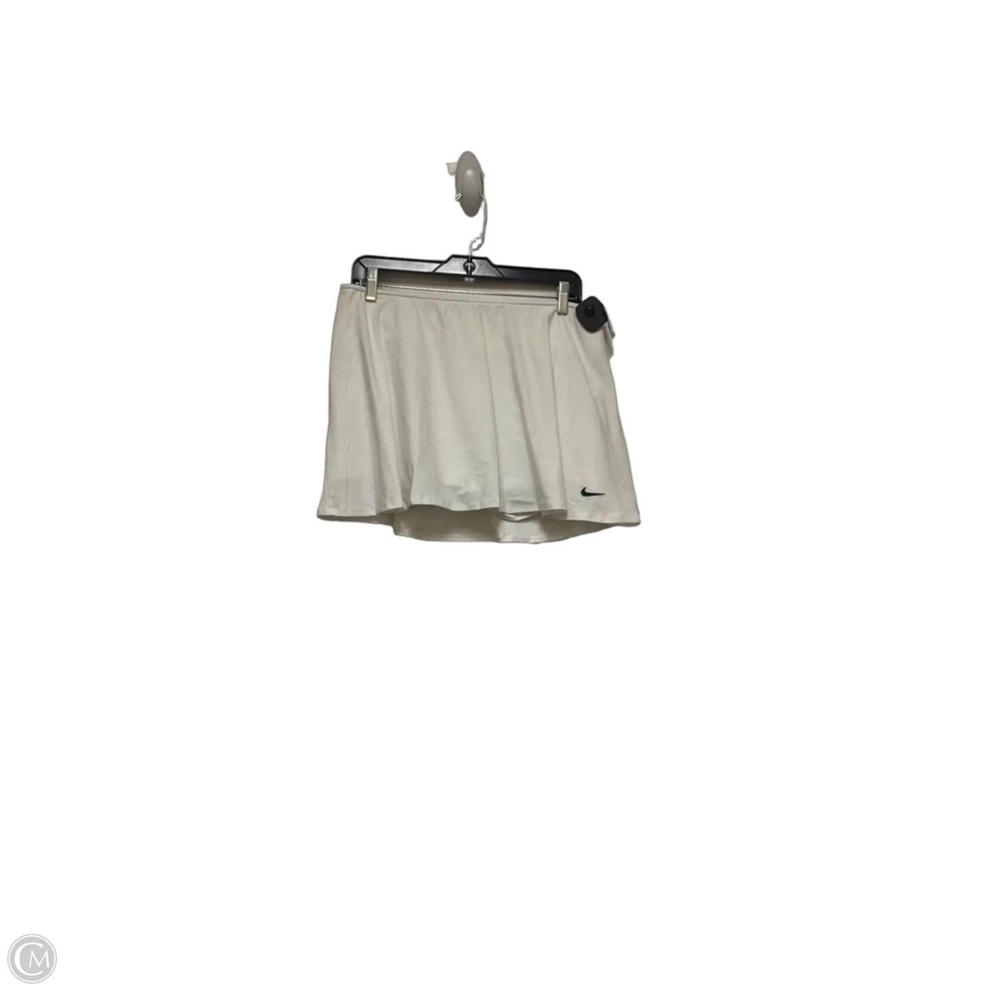 Athletic Skort By Nike Apparel In White, Size: L