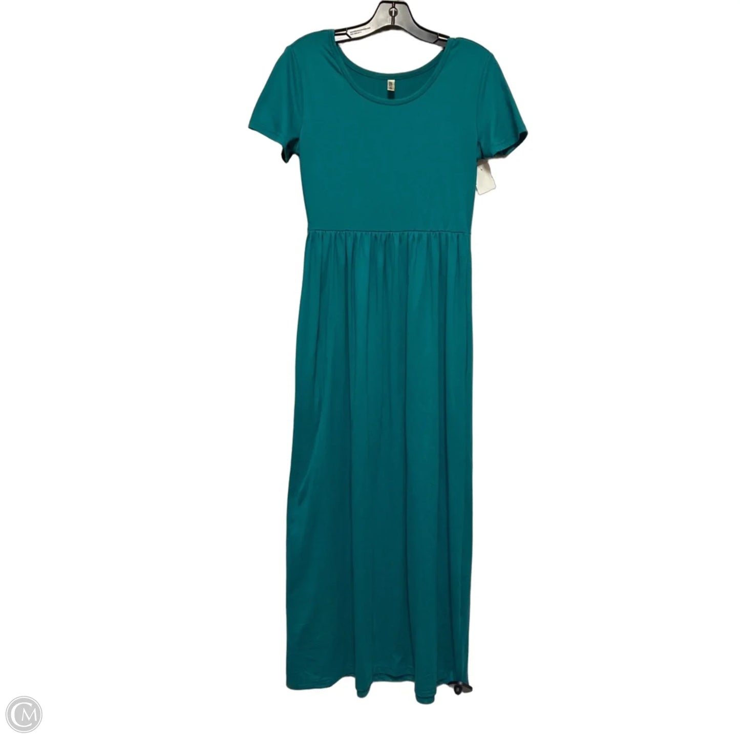 Dress Casual Maxi By Grecerelle In Teal, Size: S