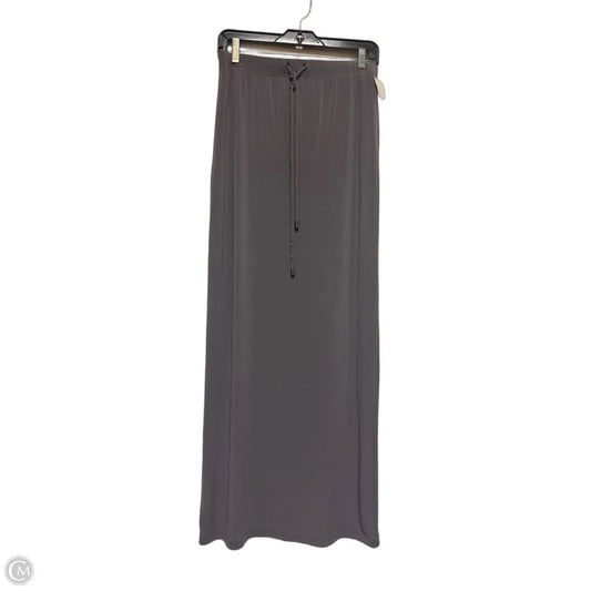 Skirt Maxi By Armani Exchange In Grey, Size: 8