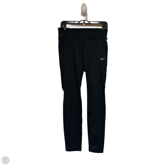 Athletic Leggings By Nike Apparel In Black, Size: M