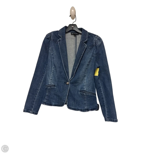 Blazer By Inc In Blue Denim, Size: Mp