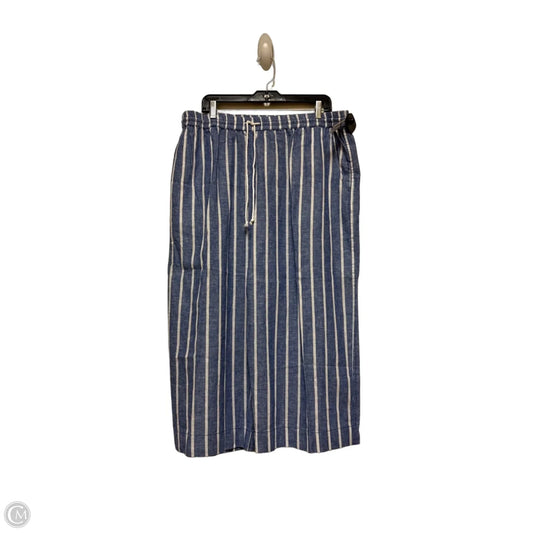 Pants Wide Leg By Beachlunchlounge In Striped Pattern, Size: Xl