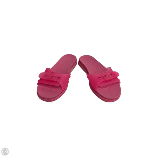 Sandals Flats By Dr Scholls In Pink, Size: 7