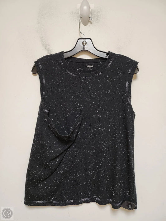 Top Sleeveless Designer By Kate Spade In Black & White, Size: S