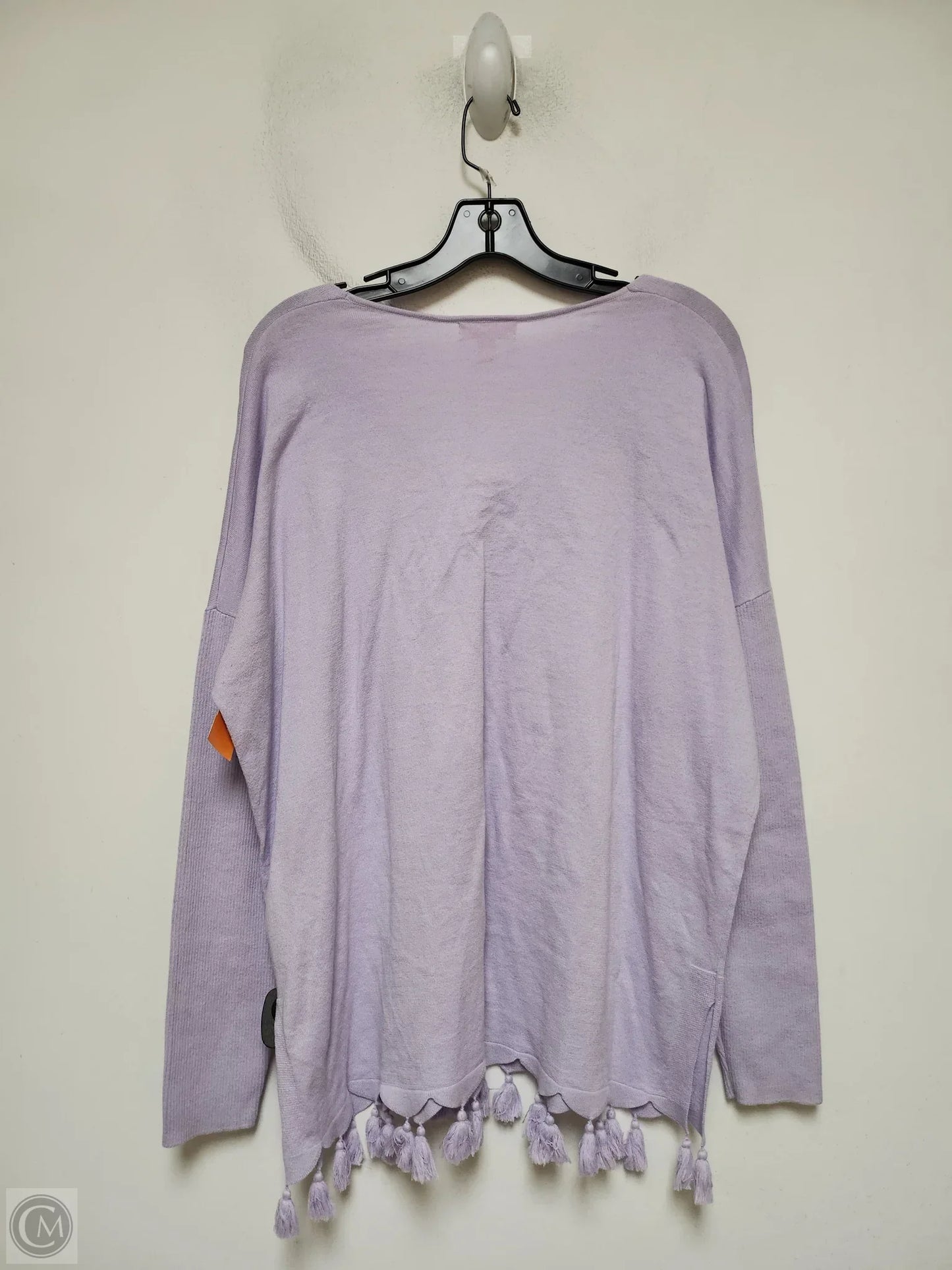 Top Long Sleeve Designer By Lilly Pulitzer In Purple, Size: L