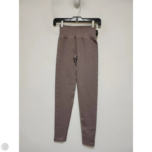 Athletic Leggings By Pink In Taupe, Size: Xs