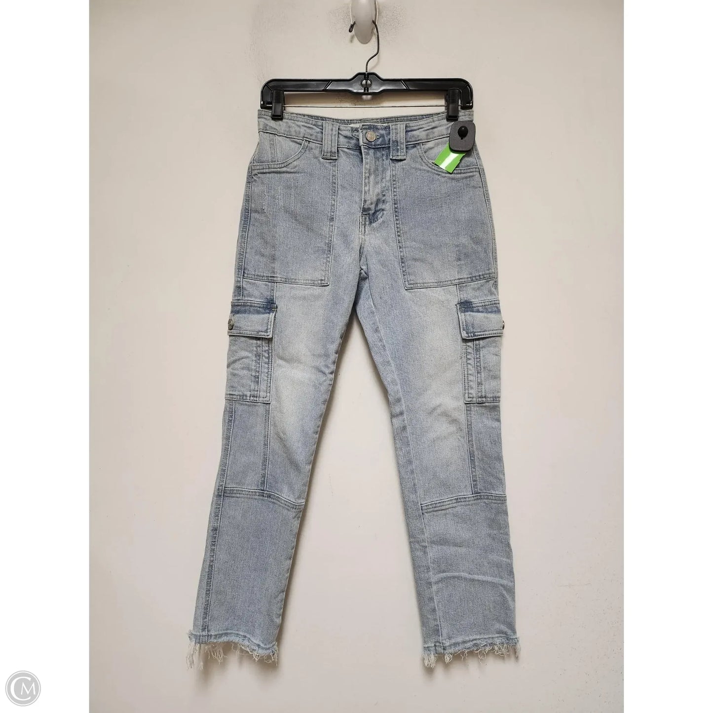 Jeans Skinny By Kancan In Blue Denim, Size: 0