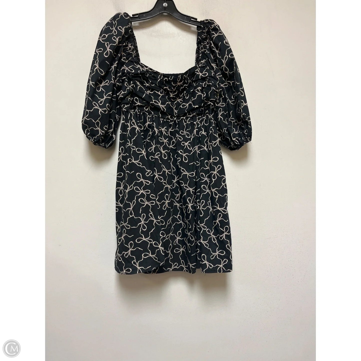 Dress Casual Short By Abercrombie And Fitch In Black & Tan, Size: Xl