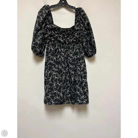 Dress Casual Short By Abercrombie And Fitch In Black & Tan, Size: Xl