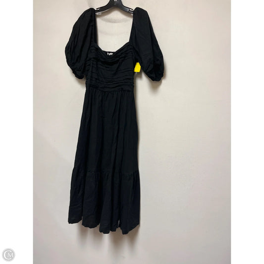 Dress Casual Maxi By Abercrombie And Fitch In Black, Size: Xl