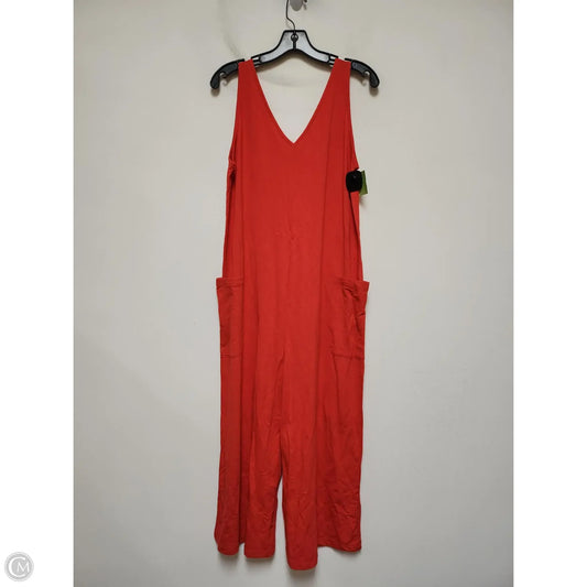 Jumpsuit By Clothes Mentor In Red, Size: M