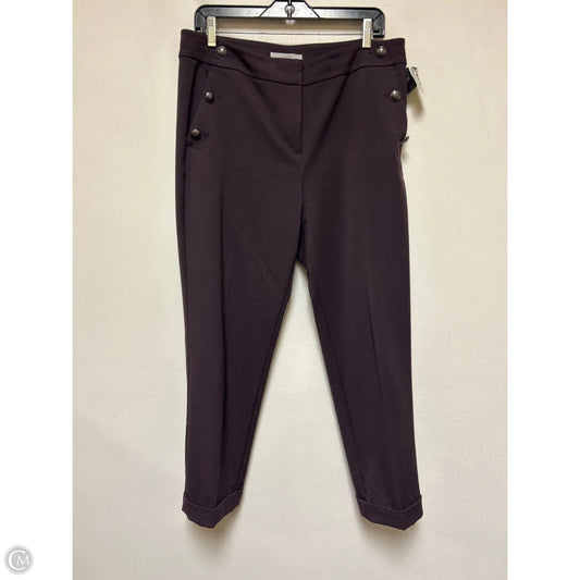 Pants Other By Loft In Purple, Size: 10