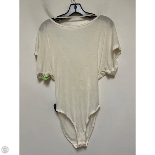 Bodysuit By Free People In Cream, Size: S