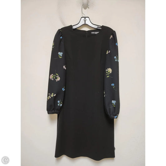 Dress Designer By Karl Lagerfeld In Black, Size: S