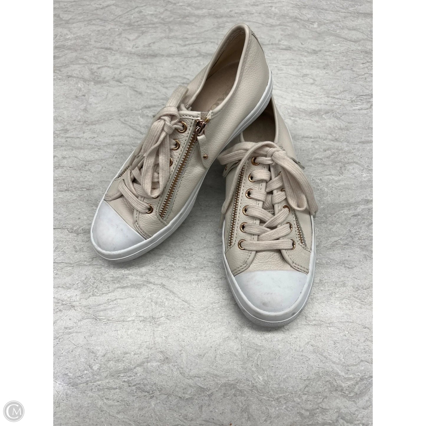 Shoes Designer By Coach In Tan, Size: 7.5