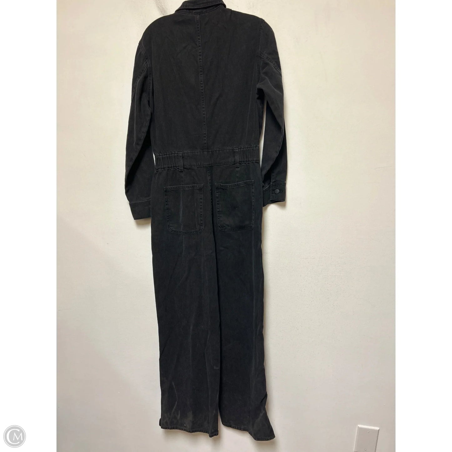 Jumpsuit By Universal Thread In Black Denim, Size: S