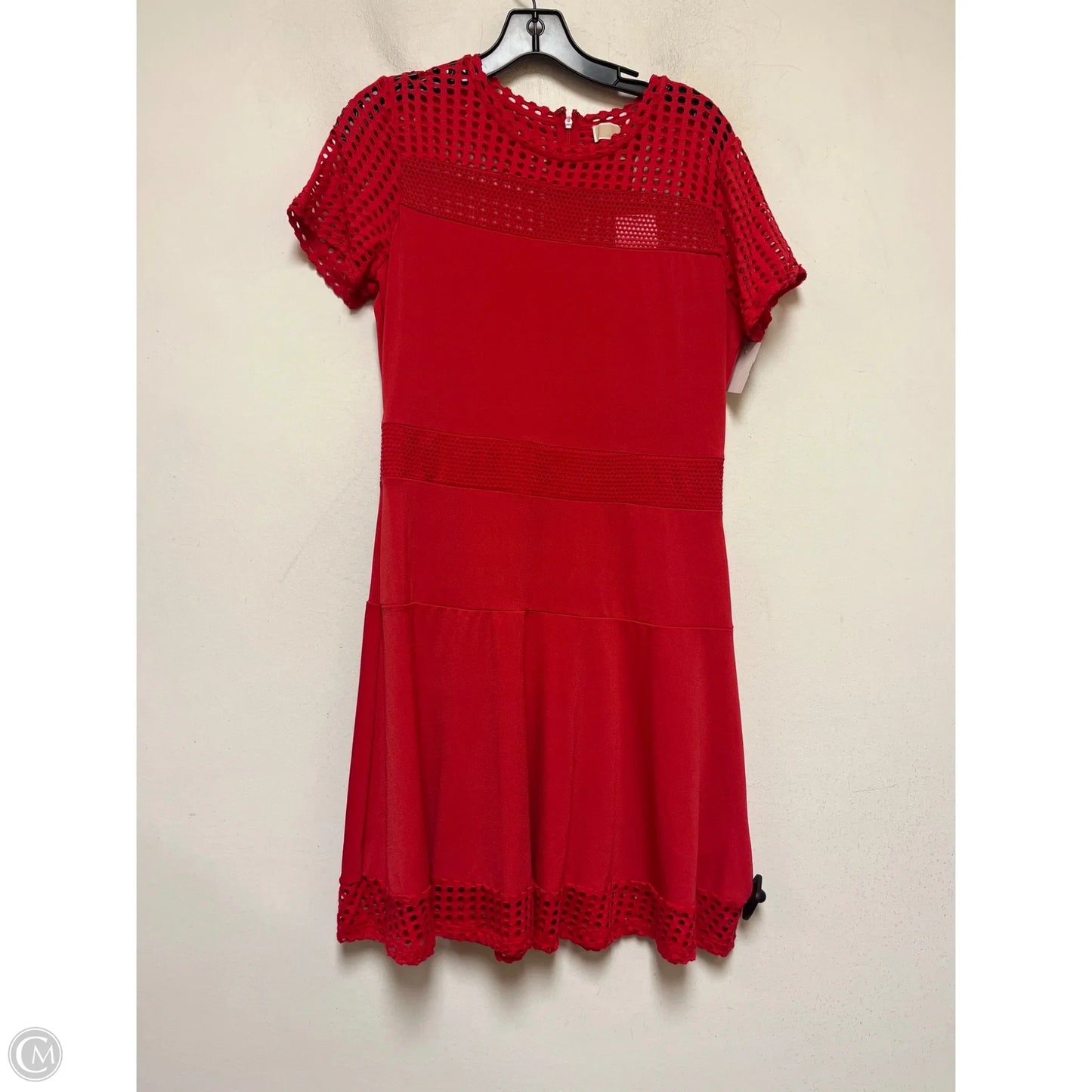 Dress Casual Short By Michael By Michael Kors In Red, Size: L