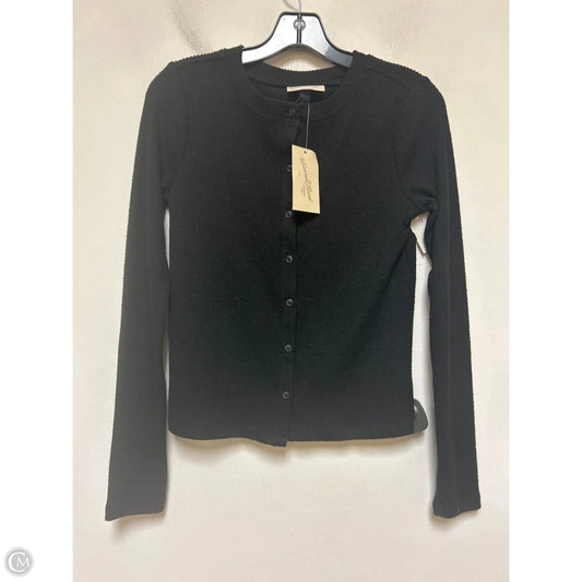 Top Long Sleeve By Universal Thread In Black, Size: S