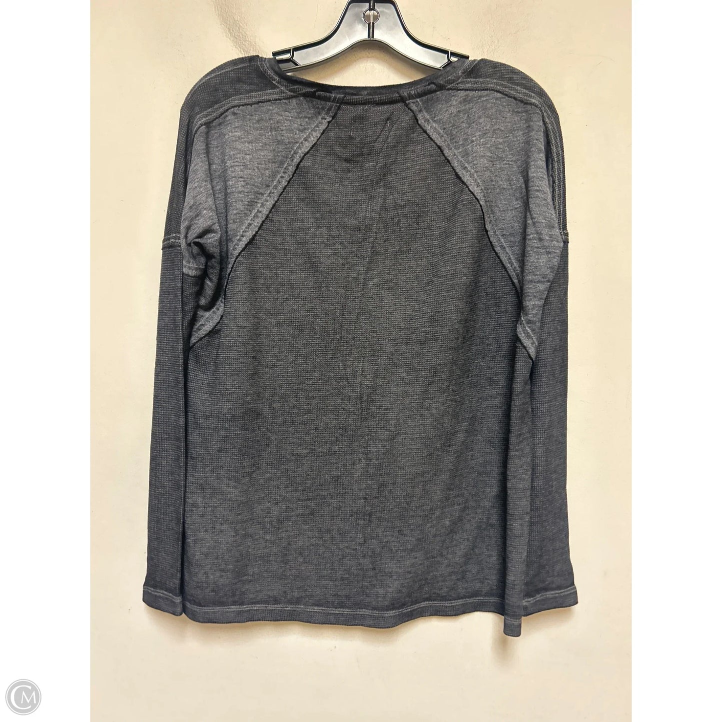 Top Long Sleeve By Lucky Brand In Grey, Size: Xs