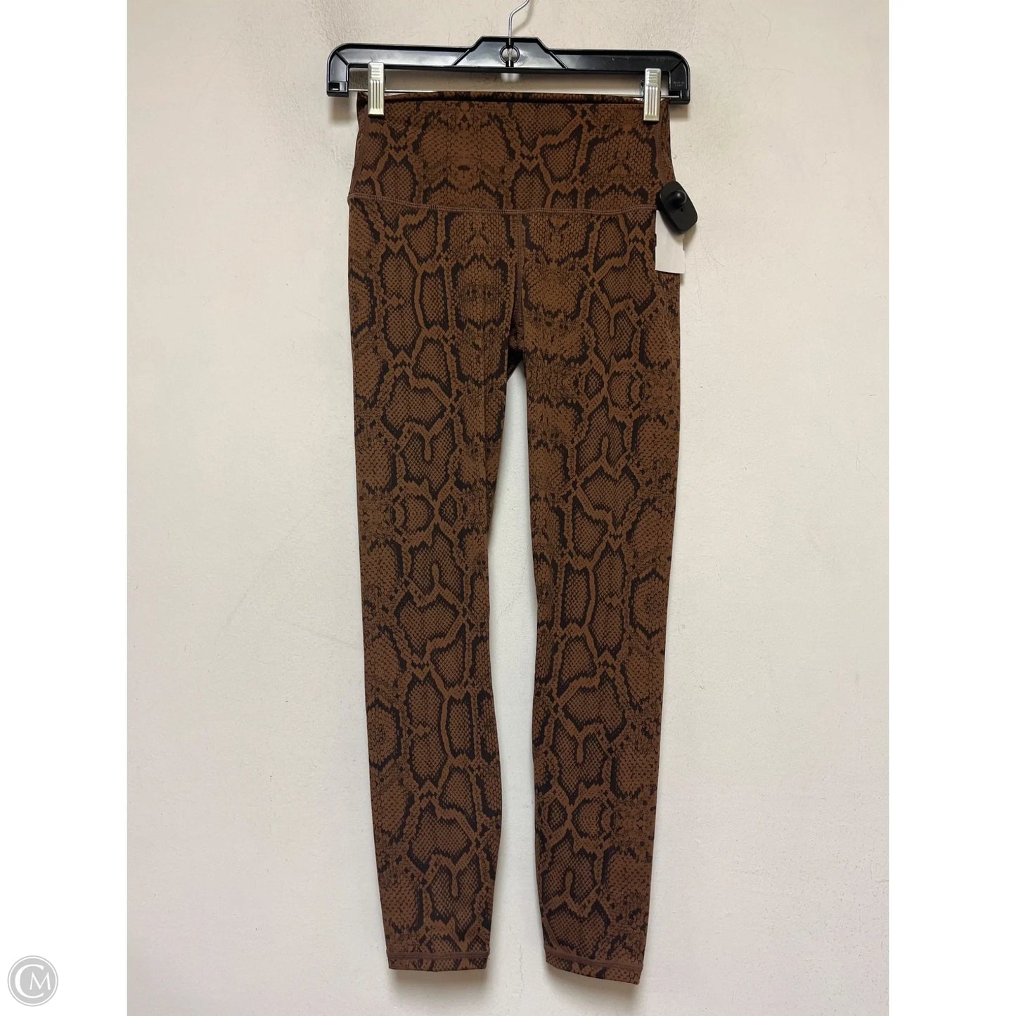 Athletic Leggings By Varley In Snakeskin Print, Size: S