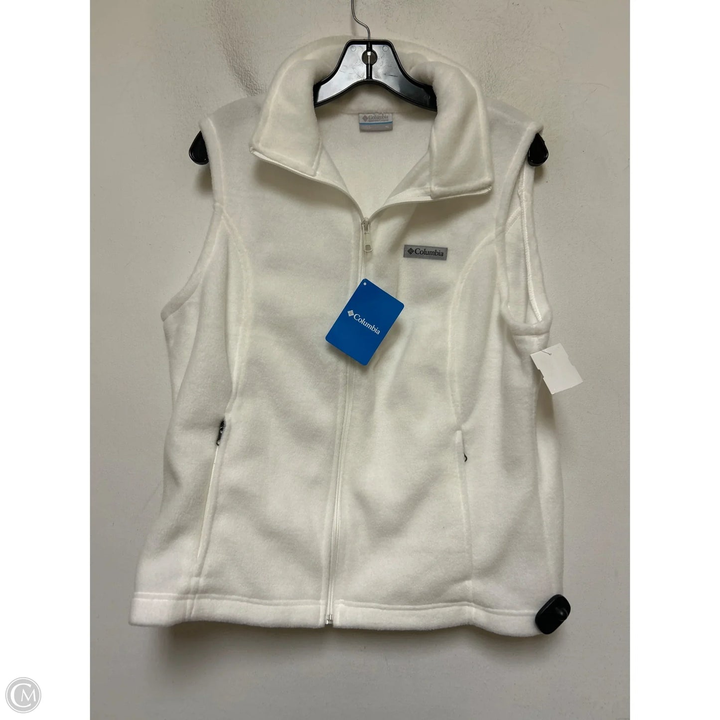 Vest Fleece By Columbia In White, Size: Xl