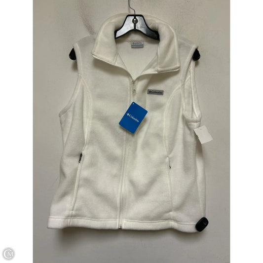 Vest Fleece By Columbia In White, Size: Xl