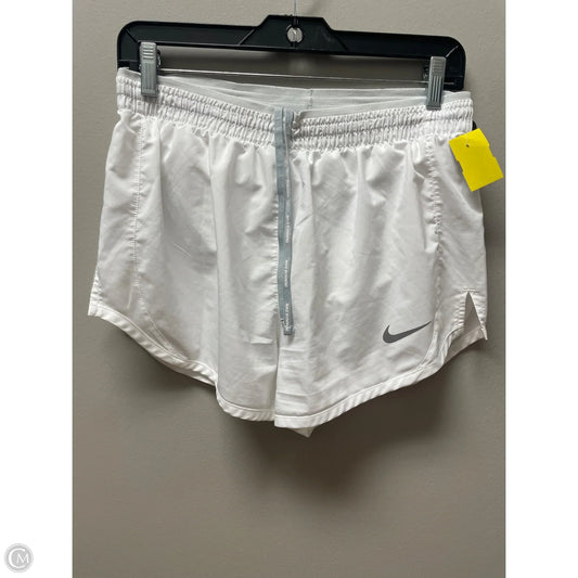 Athletic Shorts By Nike Apparel In White, Size: S